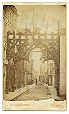 Triumphal ARchway in High Street [CDV Goodman]